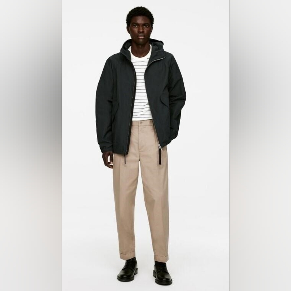 Arket Fold Up Twill Trousers Size 48 (Euro)